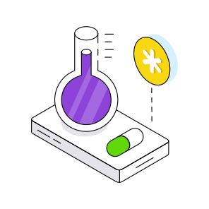 Chemical Flask, Lab Apparatus, Mobile Experiment, Lab Equipment, Laboratory Tool icon