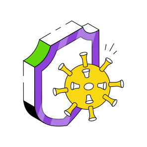 Coronavirus Security, Coronavirus Protection, Covid Security, Covid Protection, Covid Safety icon