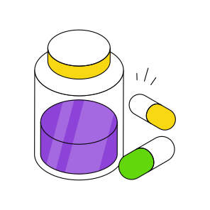 Medicine, Drugs Bottle, Medical Bottle, Pills Bottle, Pills Jar, icon