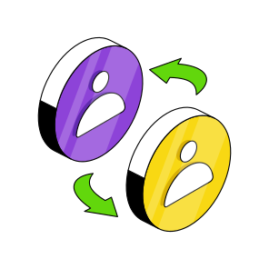 Patient Exchange, Patient Replacement, Patient Retention, Patient Transfer, Avatar Exchange  icon
