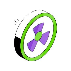 Radioactive Sign, Radioactive Symbol, Nuclear Sign, Nuclear Symbol, Radioactive Caution icon