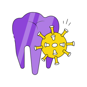 Tooth Virus, Dentology, Stomatology, Dentistry, Healthy Tooth icon