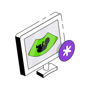 Ultrasound, Sonography, Ultrasonography, Ecography, Sonogram,  icon