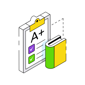 A Grade, Result Sheet, Exam Result, Grade Sheet, Marksheet,  icon