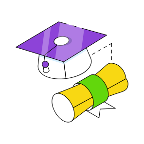 Degree, Diploma, Certificate, Deed, Credential Document, icon