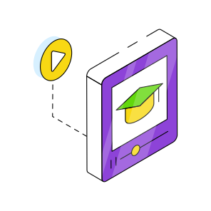 Educational Video, Online Video, Academic Video, Video Streaming, Video Tutorial icon