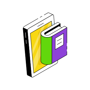 Mobile Book, Ebook, Handbook, Booklet, Education, icon