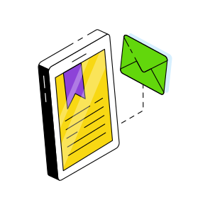Mobile Mail, Email, Correspondence, Letter, Envelope  icon