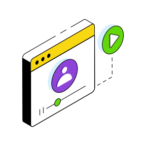 Online Media, Online Video, Video Streaming, Play Video, Multimedia  icon