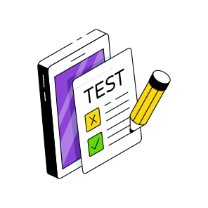 Online Test, Online Exam, Online Examination, Online Assessment, Online Questionnaire,  icon