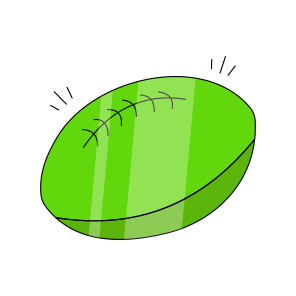 Rugby, American Football, Sports Tool, Sports Equipment, Sports Instrument,  icon