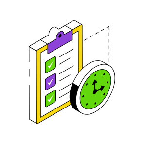 Task Deadline, Task Timeline, Task Time, Exam Time, Checklist  icon