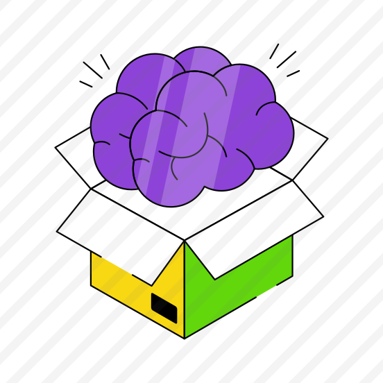 Think Outside The Box, Brain, Creative Thinking, Cardboard, Mind,  preview