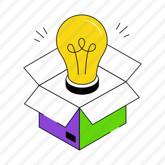 Think Outside The Box, Innovation, Creative Thinking, Cardboard, Idea,  preview