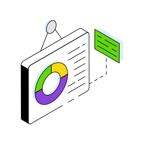 Business Presentation, Graphical Representation, Data Analytics, Statistics, Infographic icon