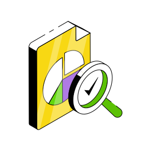 Business Report Analysis, Business Graph, Statistics, Infographic, Data Analytics  icon