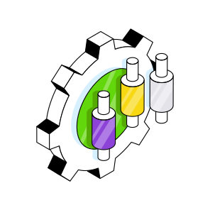 Chart Management, Chart Setting, Graph Management, Graph Setting, Analytical Setting  icon