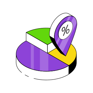 Discount Chart Location, Direction, Gps, Navigation, Pie Chart icon