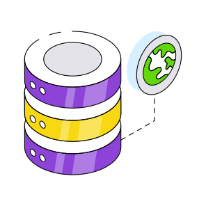 Global Server, Global Dataserver, Global Database, Server Rack, Global Data icon