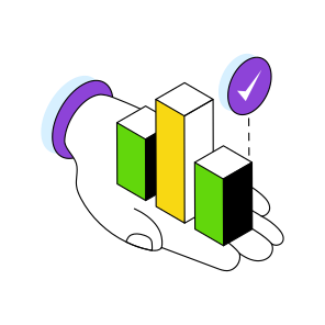 Growth Chart, Growth Graph, Data Care, Infographic, Statistics,  icon