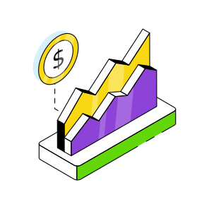 Mobile Data Analytics, Infographic, Statistics, Online Chart, Mobile Graph  icon