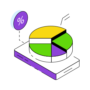 Mobile Discount Chart, Infographic, Statistics, Online Chart, Mobile Graph  icon