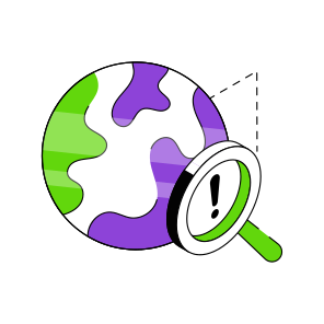 Search Error, Find Error, Error Analysis, Error Exploration, Global Error,  icon