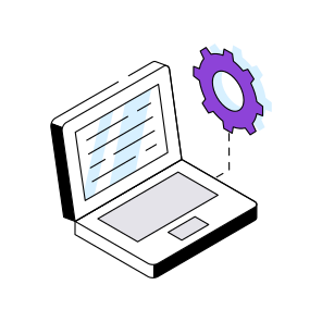 System Setting, System Configuration, System Development, System Management, Laptop Development  icon