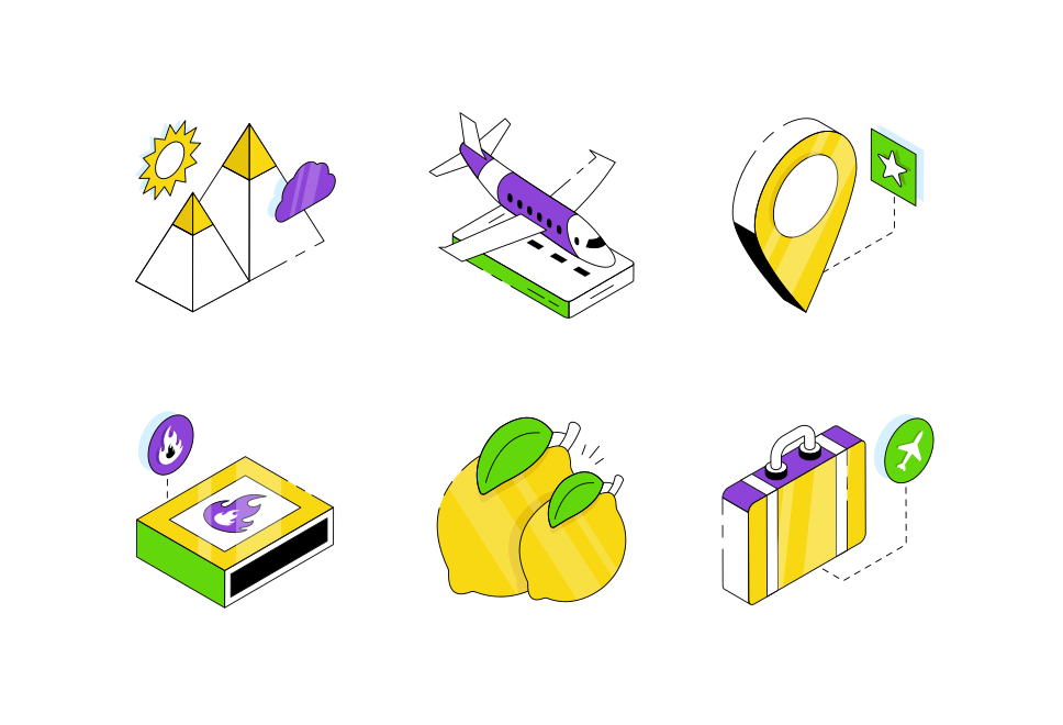 Summer Holidays and Travel Large Set Preview