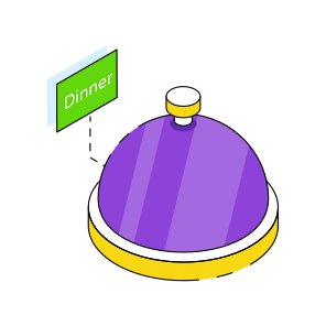 Cloche, Food Service, Platter, Dish Cover, Dish Lid,  icon