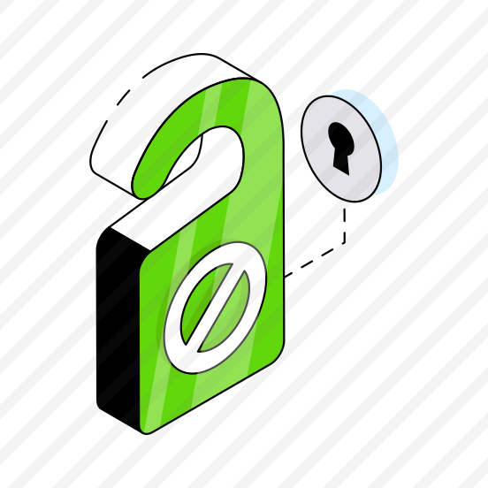 Door Hanger Knob, Door Knob, Do Not Disturb, Hanging Sign, Hotel Hanger Knob,  preview