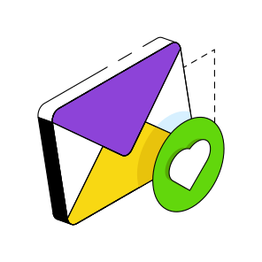 Favorite Mail, Email, Correspondence, Letter, Envelope  icon