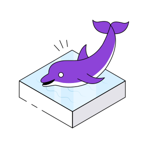 Fish, Dolphin, Whale, Shark, Sea Animal icon