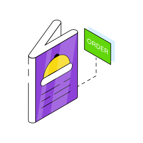 Food Menu, Menu Card, Restaurant Card, Restaurant Menu, Folded Card icon