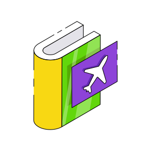 Guidebook, Travel Book, Booklet, Handbook, Textbook  icon