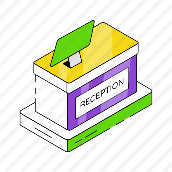 Hotel Reception, Reception Desk, Info Table, Info Desk, Front Desk preview