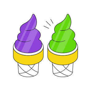 Ice Cream Cone, Ice Cream , Dessert, Sweet, Confectionery  icon