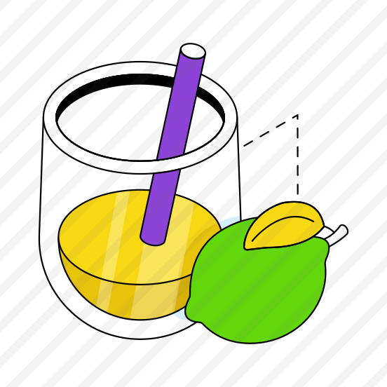 Lemonade, Lemon Drink, Drink Glass, Cocktail, Juice, preview