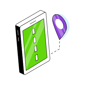 Mobile Map, Online Navigation, Online Gps, Online Geolocation, Mobile Location  icon