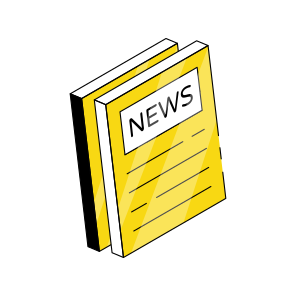 News, Newspaper, Newsletter, Mass Media, Print Media  icon