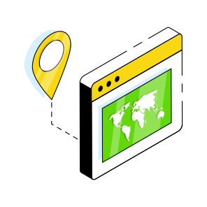 Online Map, Online Navigation, Online Gps, Online Geolocation, Online Location  icon