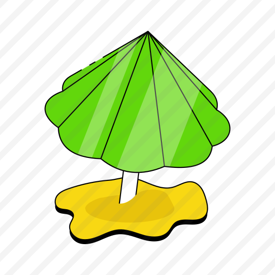 Outdoor Umbrella, Canopy, Sunshade, Rainshade, Bumbershoot, preview