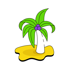 Palm Tree, Coconut Tree, Beach Tree, , Nature  icon