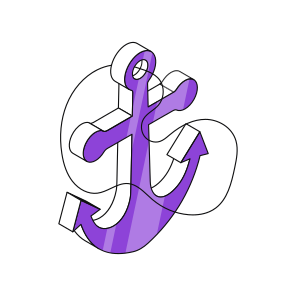 Ship Anchor, Ship Moor, Harbor, Device, Nautical Hook  icon