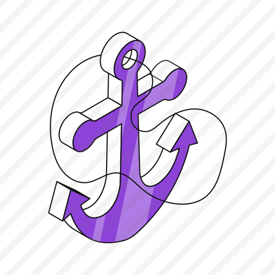 Ship Anchor, Ship Moor, Harbor, Device, Nautical Hook  preview