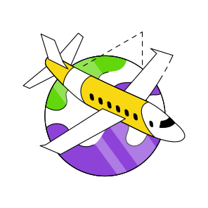 World Tour, World Travel, Travel Round The World, Global Travel, Global Flight  icon
