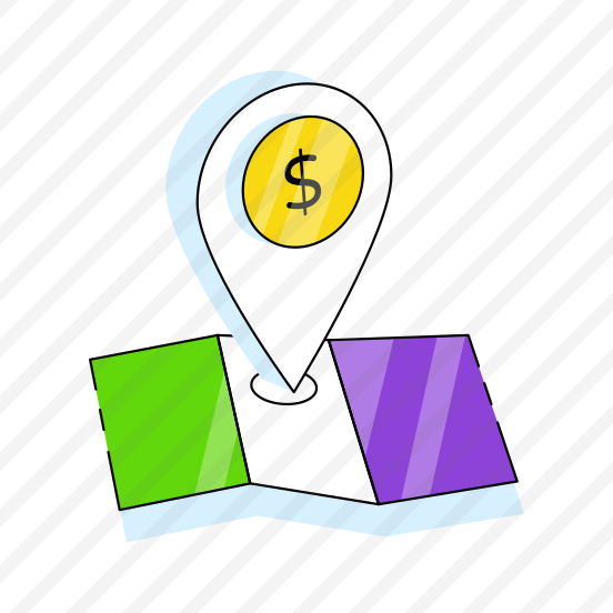 Bank Location, Money Location, Geolocation, Navigation, Gps preview