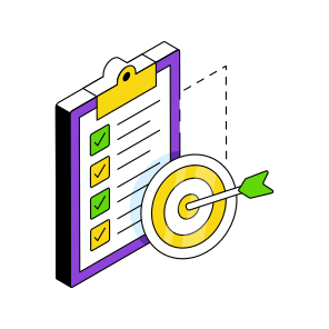 Checklist, Target List, Worksheet, Agenda List, Task List icon