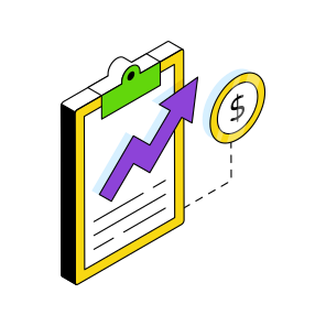 Financial Report, Business Graph Report, Statistics Report, Data Report, Growth Report icon