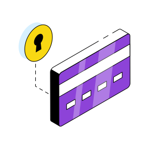 Locked Atm Card, Bank Card, Smartcard, Debit Card, Digital Money icon